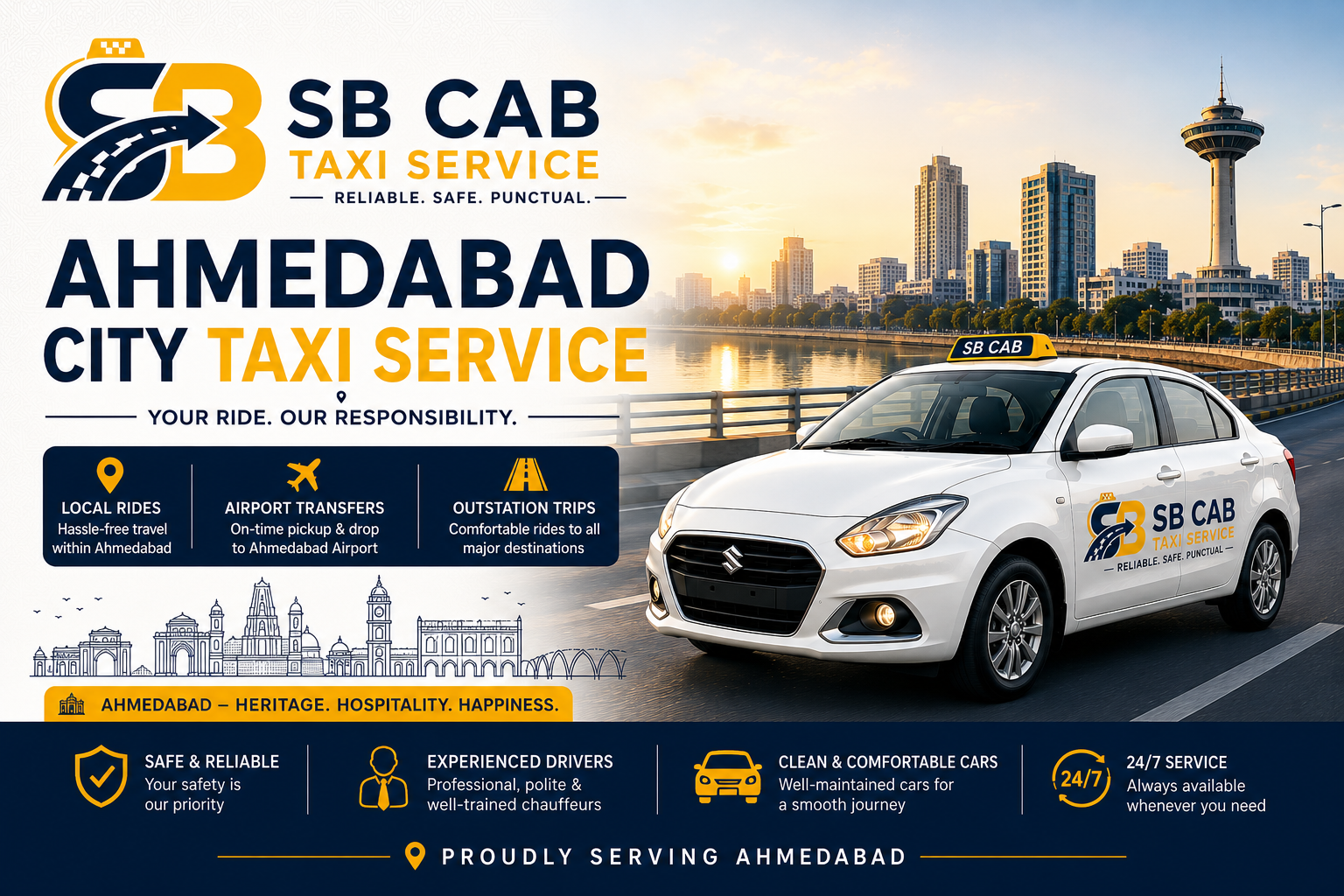 Ahmedabad taxi service